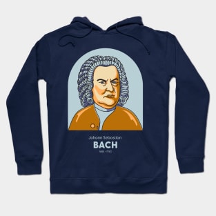 Johann Sebastian Bach - Famous classical music composer Hoodie